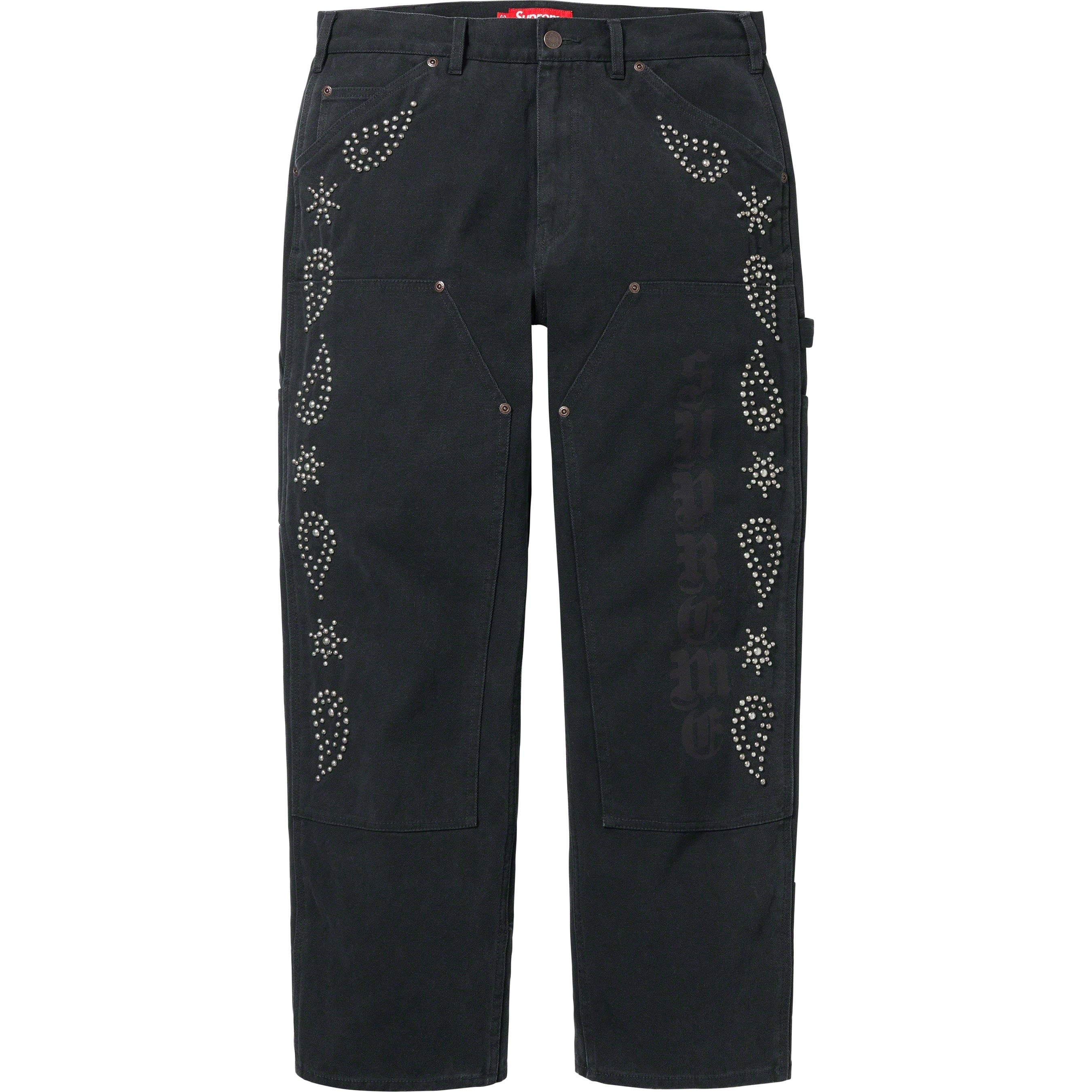 Paisley Studded Double Knee Painter Pant view 3